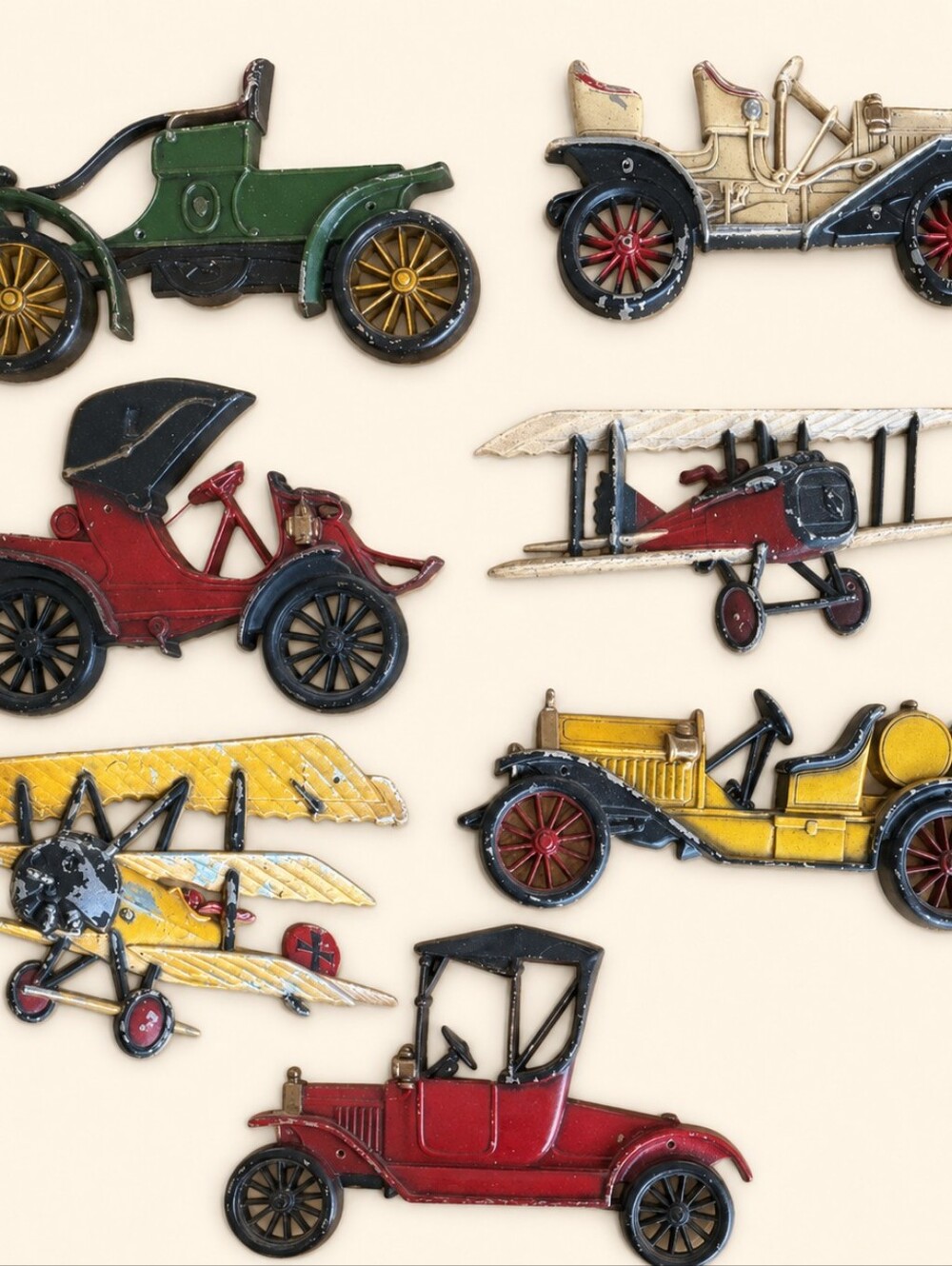 Vintage Sexton HOMCO Metal Wall Plaques 7 Pc
